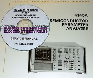 hp 4145a semiconductor parameter analyzer o s manual time left