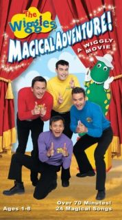   Magical Adventure   A Wiggly Movie [VHS] Murray Cook, Jeff Fatt, Gre