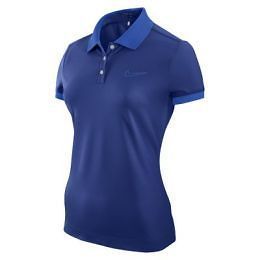 NWT Nike Golf Womens Method Polo Shirt Drenched Blue XS S M L Dri Fit