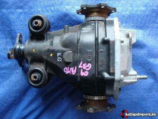 08 11 INFINITI G37 COUPE SPORT VLSD REAR DIFFERENTIAL R200V AUTOMATIC 