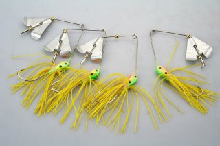 newly listed lot 4 fishing lures jigs spinner hooks 9