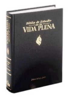 Spanish RVR 1960 Full Life Study Bible Black Bonded Leather