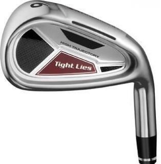 2012 Adams Golf Tight Lies 1208 Irons 4 GW Steel Uniflex Brand New RH 