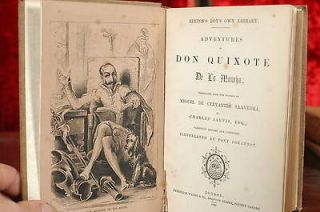 adventures of don quixote de la mancha 1866 vintage copy