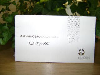 nu skin galvanic spa facial gels with ageloc 2 boxes