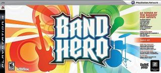 NEW PS3 Band Hero Kit Super Bundle Playstation 3 Game Drums Guitar 