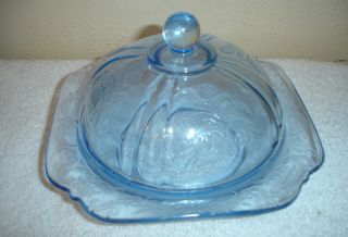 carnival glass butter dish in Contemporary (1940 Now)
