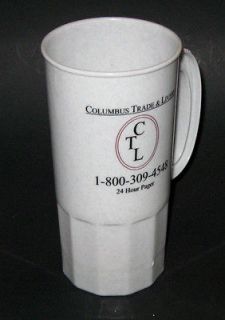 Funeral home mortuary embalming livery service plastic cup mug