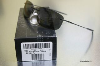 NEW Oakley NANOWIRE 1.0 POLARIZED Sunglasses Matte Black / Grey 30 755
