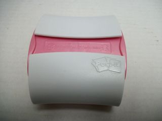 pink post it pop up note dispenser pro330 pink white