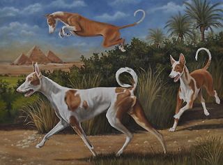   Sight Hound Dog Lg. Fine Art Limited Giclee Print by Karen King