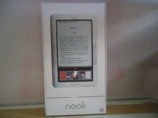  NOOK 1st Edition 2GB, Wi Fi, 6in   White Back