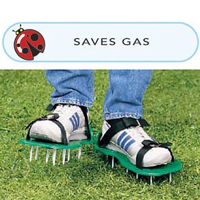 LAWN AERATOR SANDALS wear spikes on your shoes ~NEW~ *** 