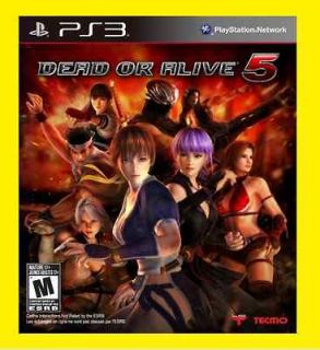 Dead or Alive 5 (Sony Playstation 3, 2012 PS3) Brand New & Sealed 