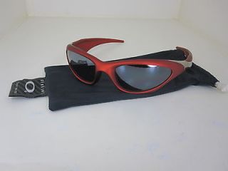 Oakley Sunglasses Scar Vintage FMJ Red Black Iridium Rare Collector
