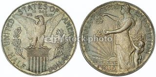 Half Dollar, 1915, Panama Pacific Exposi