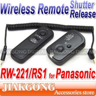 rw 221 wireless shutter remote panasonic gf1 gh2 fz100 from