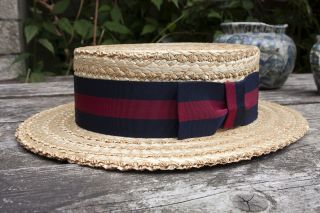 straw boater by olney headwear 55cm 63cm high quality more