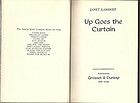 Up goes the curtain by Janet Lambert books for Girls Grosset & Dunlap 