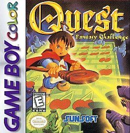 Quest Fantasy Challenge Nintendo Game Boy Color, 1998
