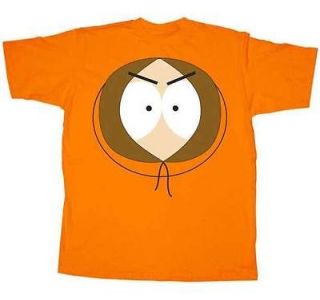 Shirt Tee SOUTH PARK NEW Kenny Face (MEN/Adult) Orange Anime 