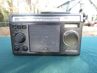 SONY AM/FM/SW 5 BAND PORTABLE Shortwave RADIO, ICF 6500W