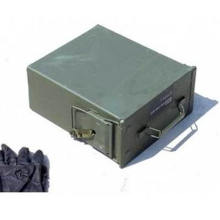 steel ammo can box 13x6x11 tall padded geo caching time
