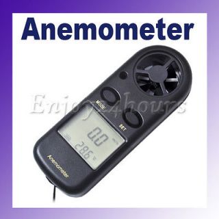 LCD Wind Speed Gauge Meter Anemometer Thermometer GM816
