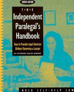   Paralegals Handbook by Ralph E. Warner 1996, Paperback