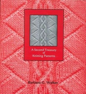 second treasury of knitting pattern new book we36469 expedited