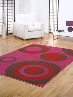 large modern rug pink red carpet runner various size more