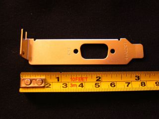 Single Serial Port PCI PCI E x1 Low Profile Half Height Size Adapter 