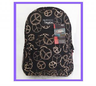 peace sign backpack in Clothing, 