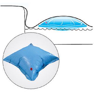 x8 18 gauge swimming pool winter cover air pillow