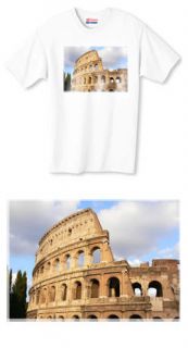 Romes Coliseum T shirt Apparel Souvenir from Online Gift Store