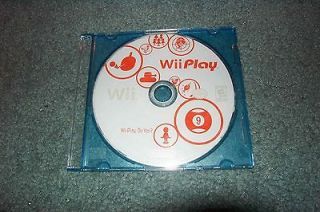 wii play game only wii 2007 disc only 