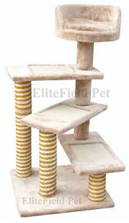 elitefield cat tree furniture condo house scratcher bed toy post