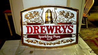 DREWRYS SIGN NEW OLD STOCK BAR KEEPERS FRIEND COMMERCIAL Vintage 