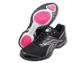 REEBOK Women Shoes Easytone ReeAttack Black Athletic Shoes SZ 12