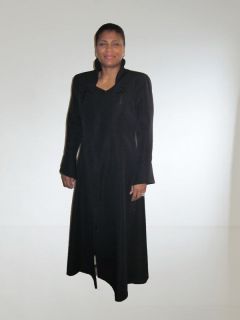 Minister Pastor Black Clergy Robe for Women NEW 6 to 24Available in 