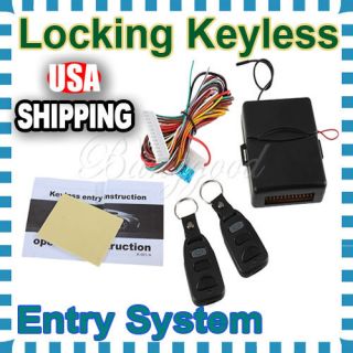 Universal Car Remote Controller Central Door Lock Locking Keyless 