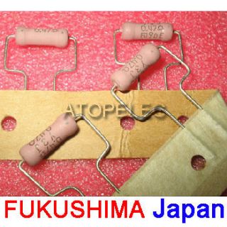 10pcs fukushima japan metal film resistors 3w 0 47ohm from china time 