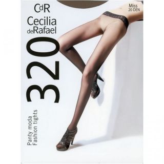 SEAMLESS Super Sexy Cecilia de Rafael Miss 20 Pantyhose NO GUSSET 