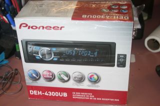 great looking pioneer deh 4300ub cd rds receiver time left