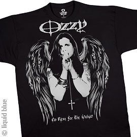 new ozzy osbourne dark angel t shirt