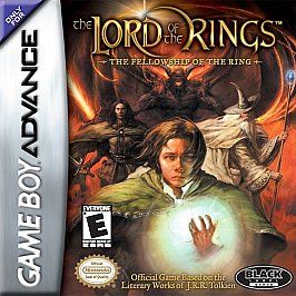 The Lord of the Rings The Fellowship of the Ring Nintendo Game Boy 