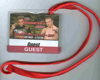 ROH Ring of Honor 2008 Backstage VIP Guest Pass Crew Daniel Bryan 