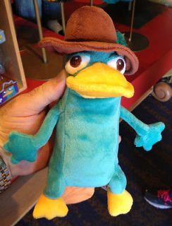 Disney Park Phineas and Ferb Perry the Platypus Agent P 9 inch Plush 