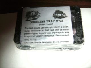   black trap wax 1lb  4 50  old wood duck decoy