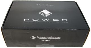 ROCKFORD FOSGATE T1693 POWER 6X9 CAR SPEAKER 3 WAY PAIR NEW IN BOX